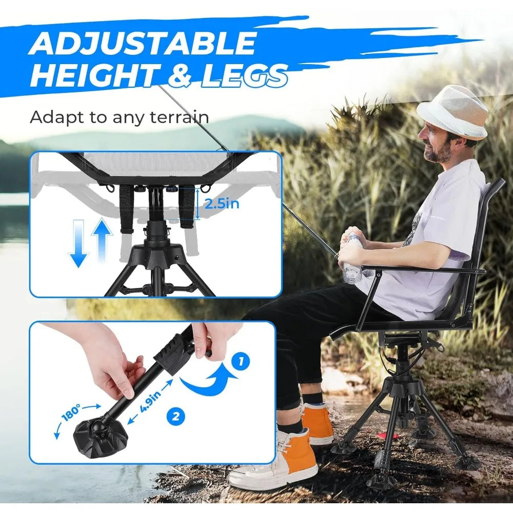 360 Degree Silent Swivel Chair