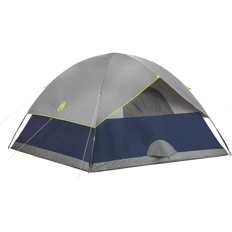 Coleman Sundome 6-Person Tent with Rainfly, Weatherproof