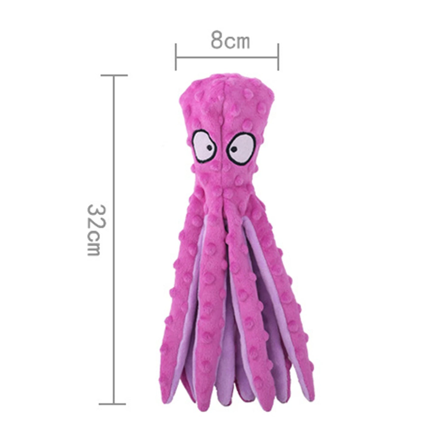Pet Plush Toy Octopus Dog Interactive Toy