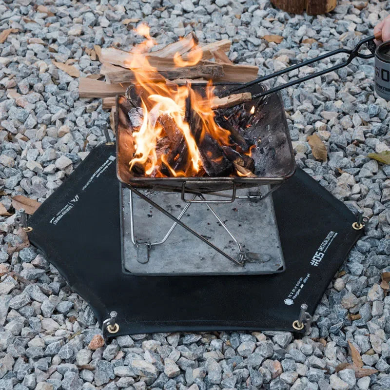 Series Tactical Wind Blackened Outdoor  Camping Insulation Mat /Fire Resistant