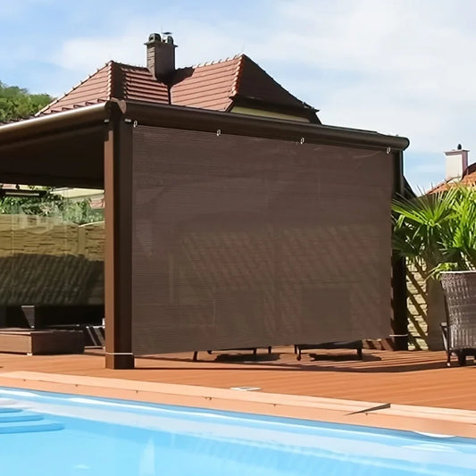 Brown Sunshade Cloth - Professional Sun Protection Design, 90% Ultraviolet Barrier Rate