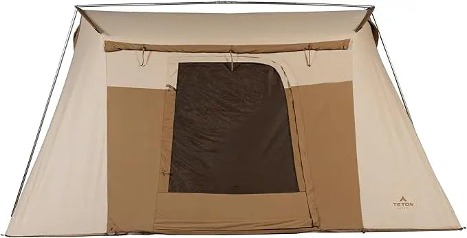 TETON Sports Canvas Tents, Tent for Family Camping in All Seasons,  Waterproof