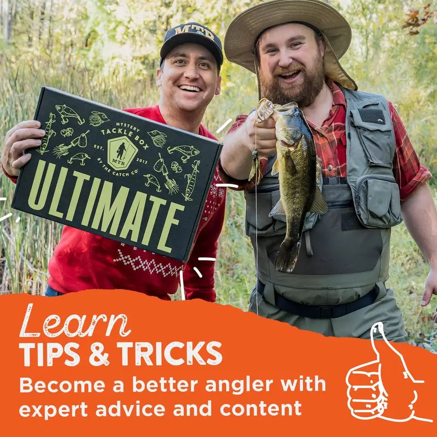 Mystery Tackle Box PRO Bass Fishing Kit Freshwater Largemouth and Smallmouth Bass Lures