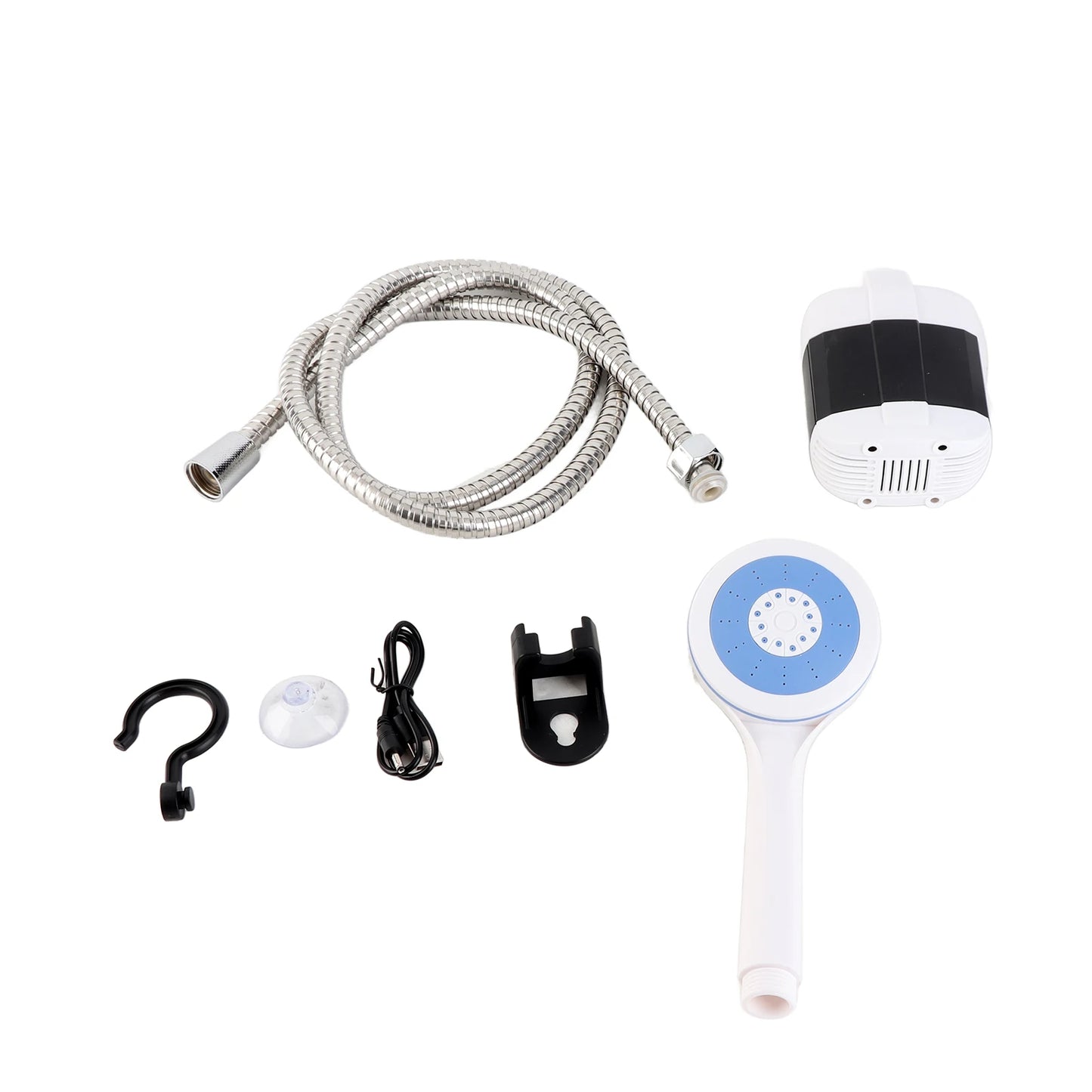 Portable Camping Shower Outdoor USB Rechargeable Electric Shower Pump
