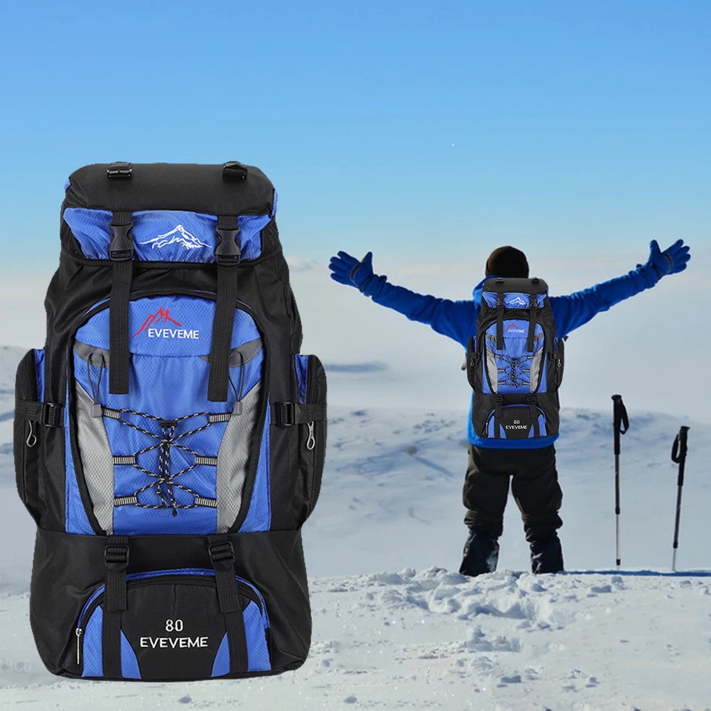 80L Climbing Backpack Large Capacity Travel Backpack