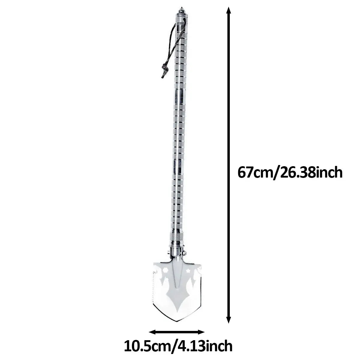 Multi Functional Detachable Foldable Military Shovel