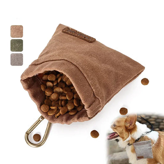 Portable Dog Training Waist Bag Hands Free Pet Treat Pouch