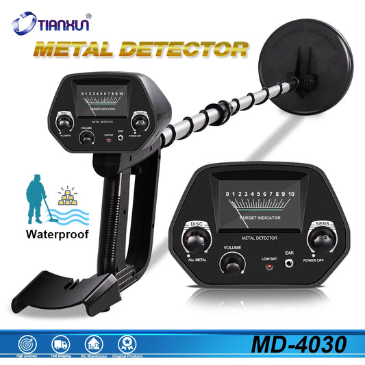 MD-4030 High Accuracy Metal Detector Gold Pinpointer Underground Gold Detector High Sensitivity Treasure Portable Circuit Metal