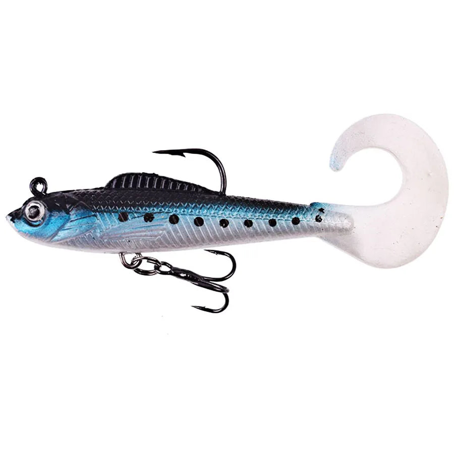 6PCS Wobblers Artificial Baits