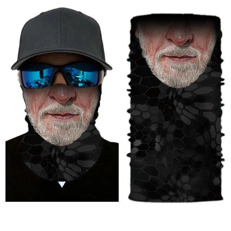 Bicycle Bandana Scarf Seamless Tactical Neck Cover