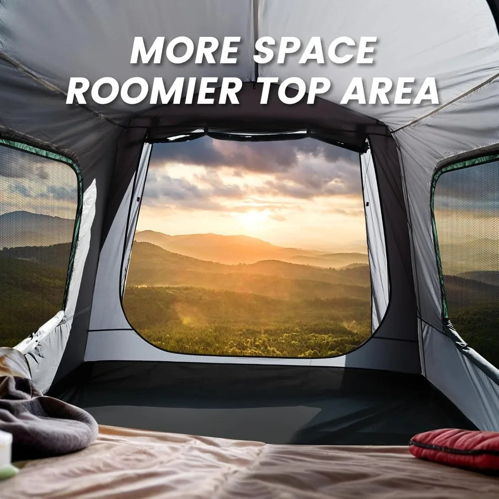 SUV Tent, 5-9 Person Rectangle Car Tent for Family, Waterproof & Windproof