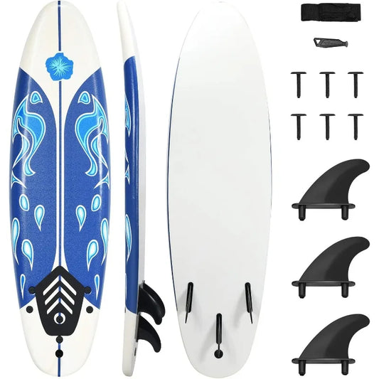 GYMAX Surfboard, 6' Body Board