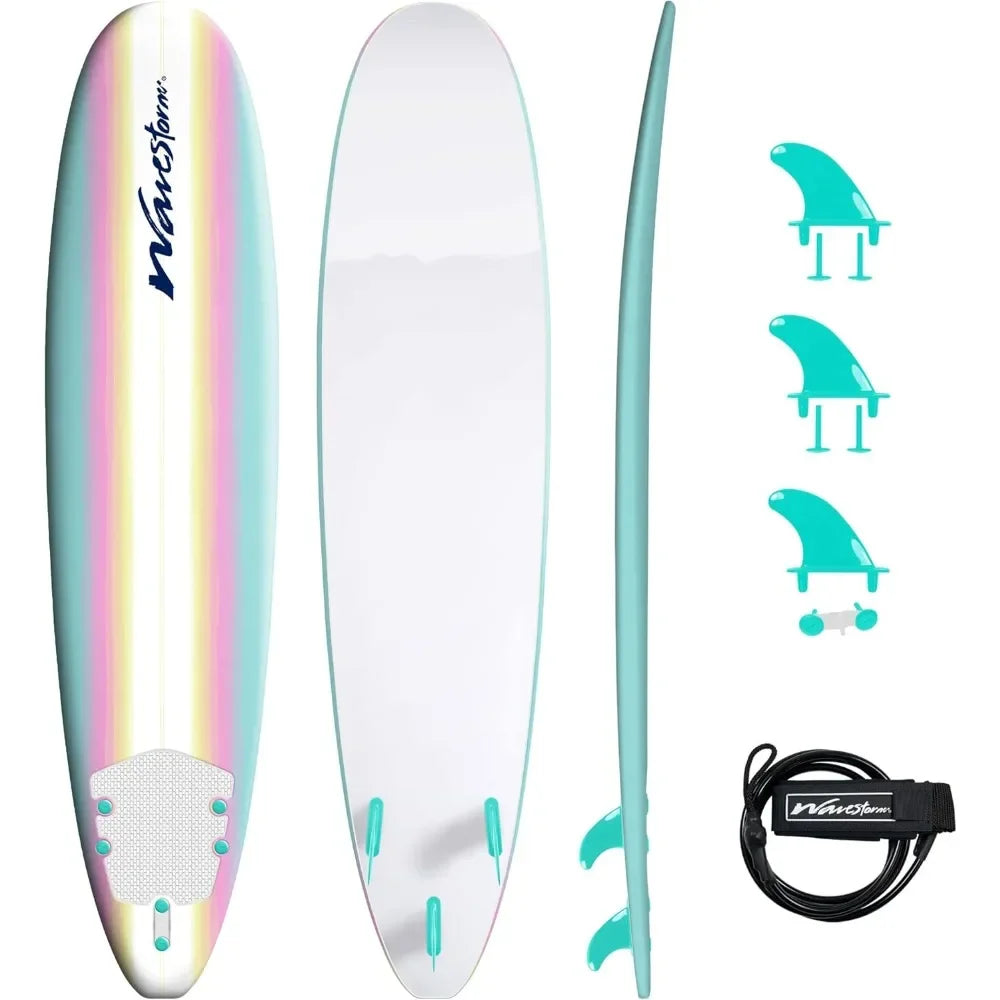 Classic Soft Top Foam 8ft Surfboard