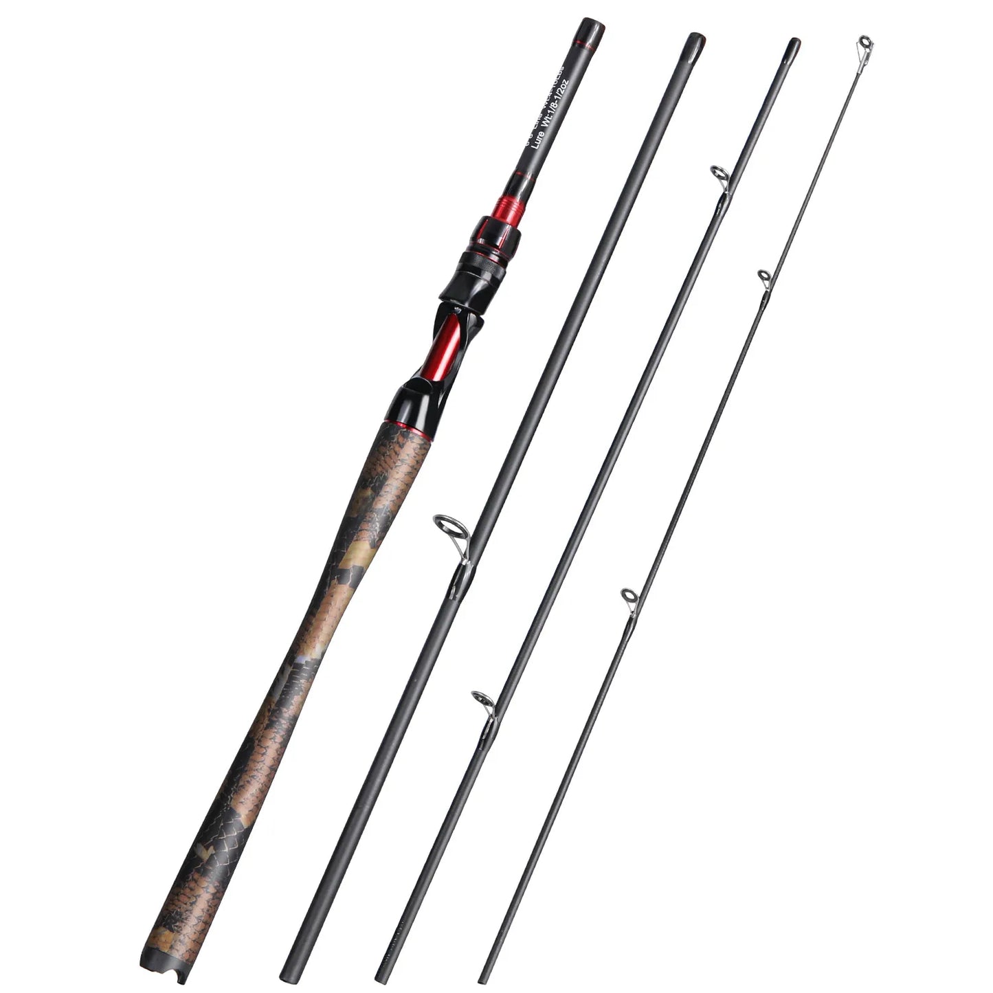 Sougayilang 1.8m/1.98m/2.1m Spinning Casting Fishing Rod Ultralight Weight Carbon Fiber