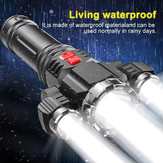 3LED Strong Waterproof LED Flashlight