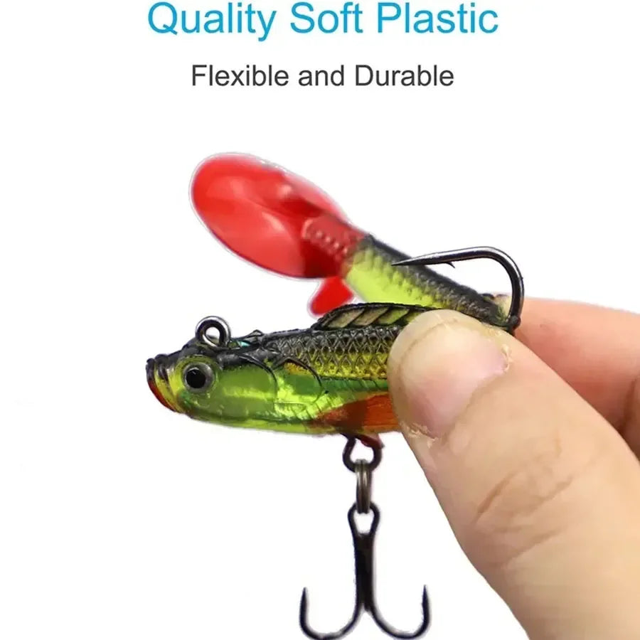 6PCS Wobblers Artificial Baits