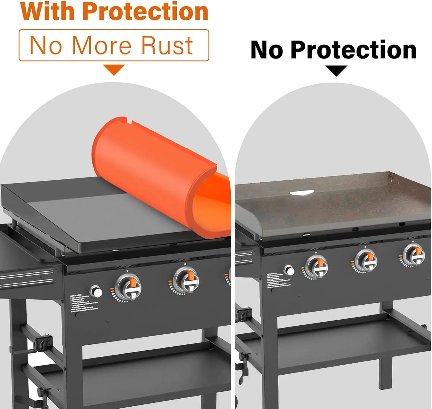 Griddle Mat for Blackstone, 36 inch Silicone Griddle Cover for Blackstone Top