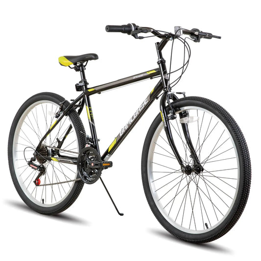 Hiland  26 inch Mountain Bike for Men Women, 21 Speeds High-Carbon Steel Frame, Sport Cycling MTB Bicycle for Adult