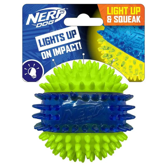 LED Light Up Squeaky Ball Dog Toy
