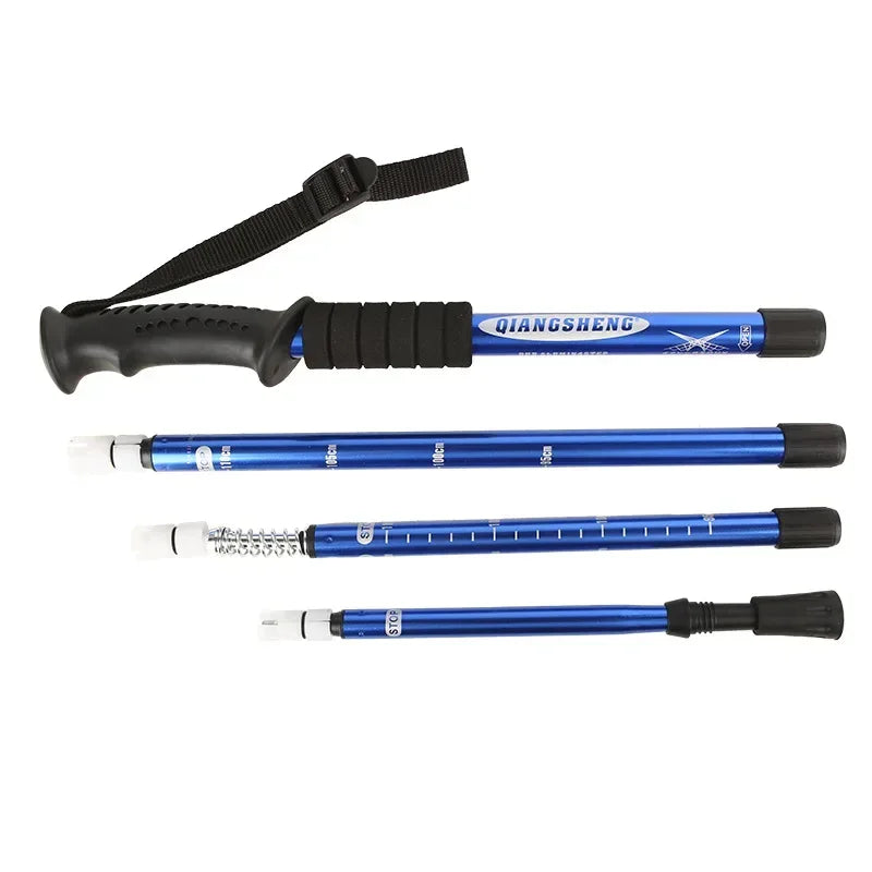 Foldable Trekking Poles/Straight Grip  Handle