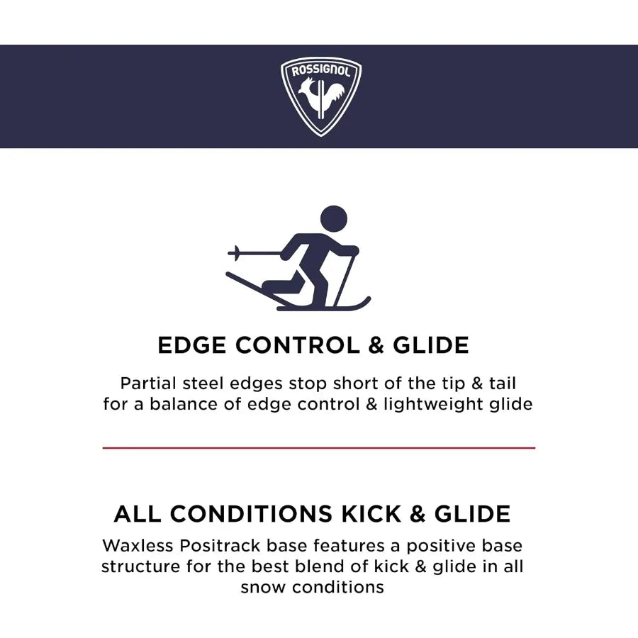 EVO OT 65 Positrack IFP Cross Country Skis for Men Control Stepin