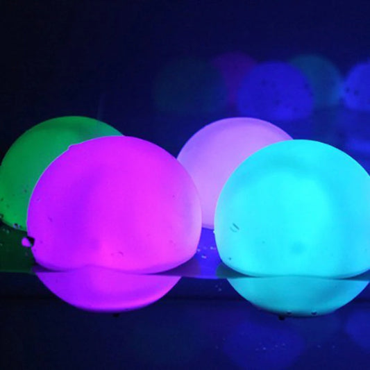 LED Beach Ball Pool Toys  Floating Pool Light With Remote13 Colors Glow In Dark Party Decor Pool/Beach