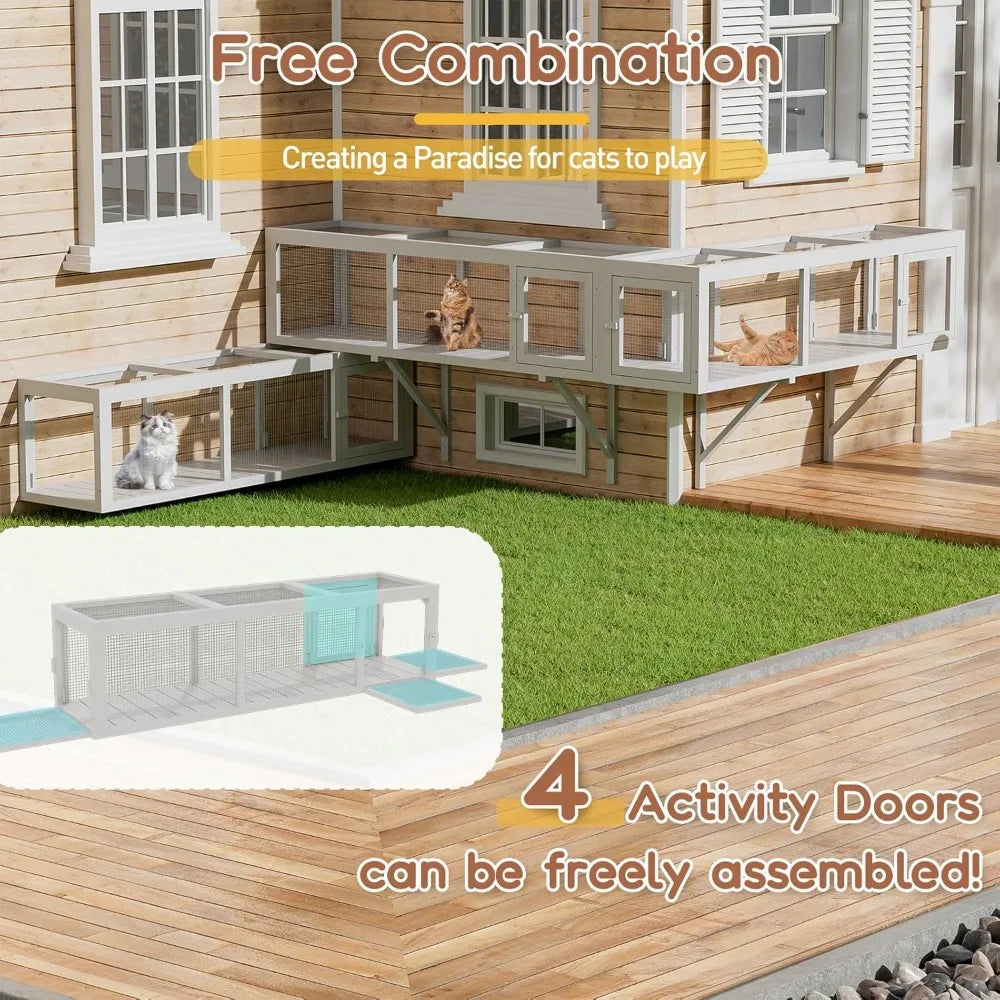 Cat Tunnel with Extendable Design