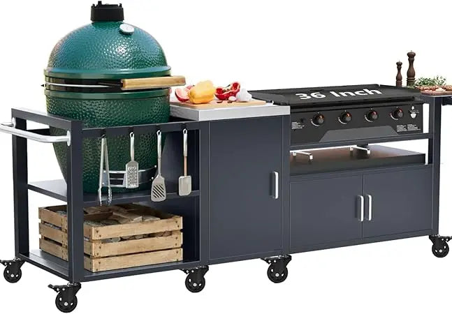 Outdoor Grill Cart