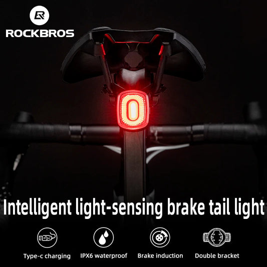 ROCKBROS Smart Bicycle Brake Light