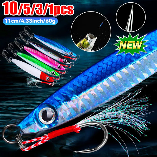 Metal Jig Fishing Lure Fast Sinking