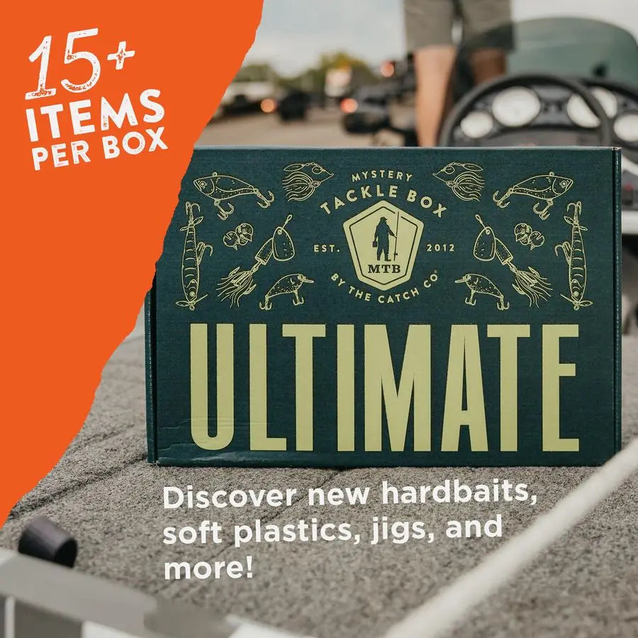 Mystery Tackle Box PRO Bass Fishing Kit Freshwater Largemouth and Smallmouth Bass Lures