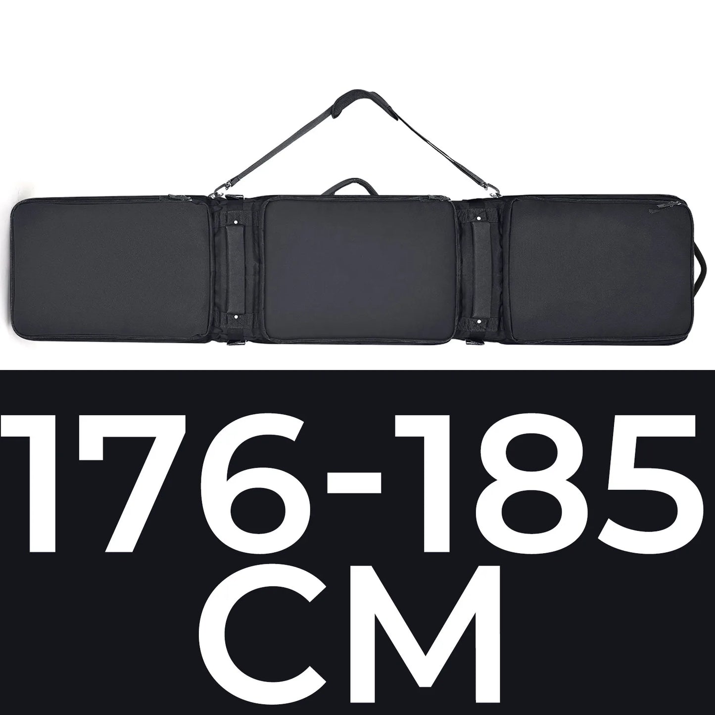 Ski Bag Snowboard Bag Wheeled Carrier Bag Carry Case