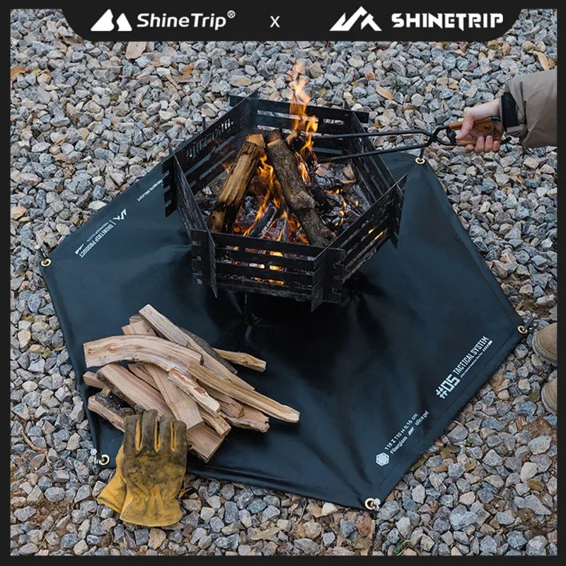 Series Tactical Wind Blackened Outdoor  Camping Insulation Mat /Fire Resistant