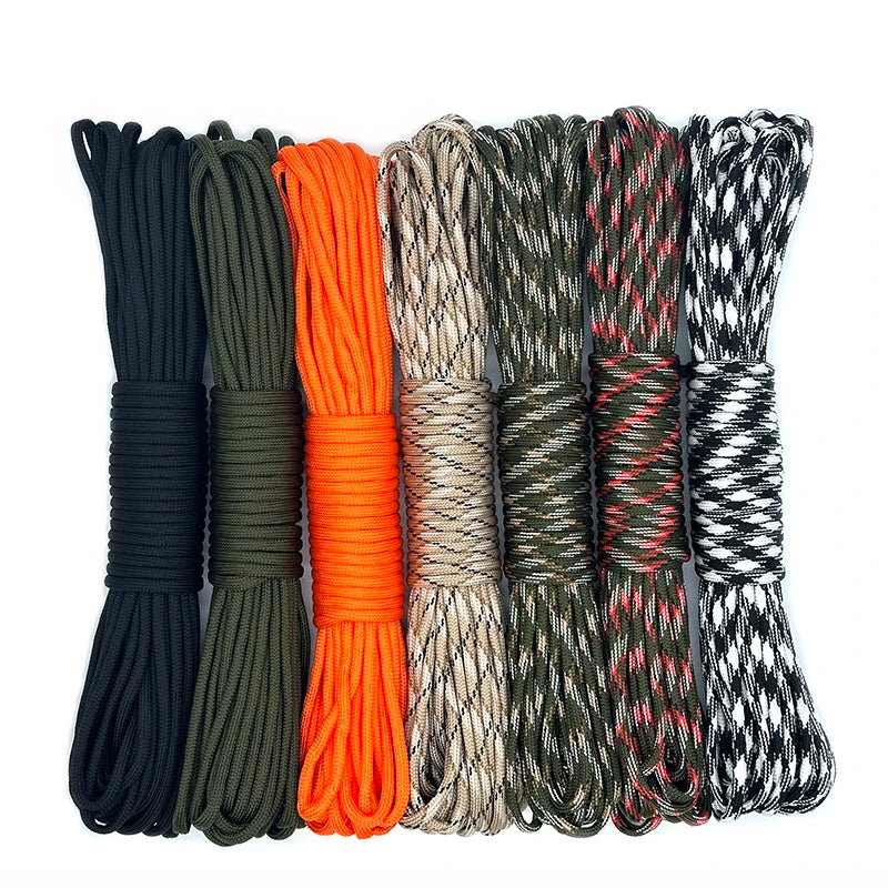 9 Cores Cord 550lb Outdoor Camping Survival Kit