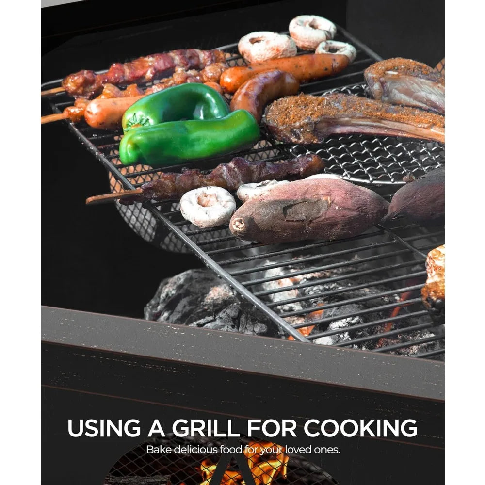 35 inch Fire Pit, Large Firepits / Octagonal Heavy Duty