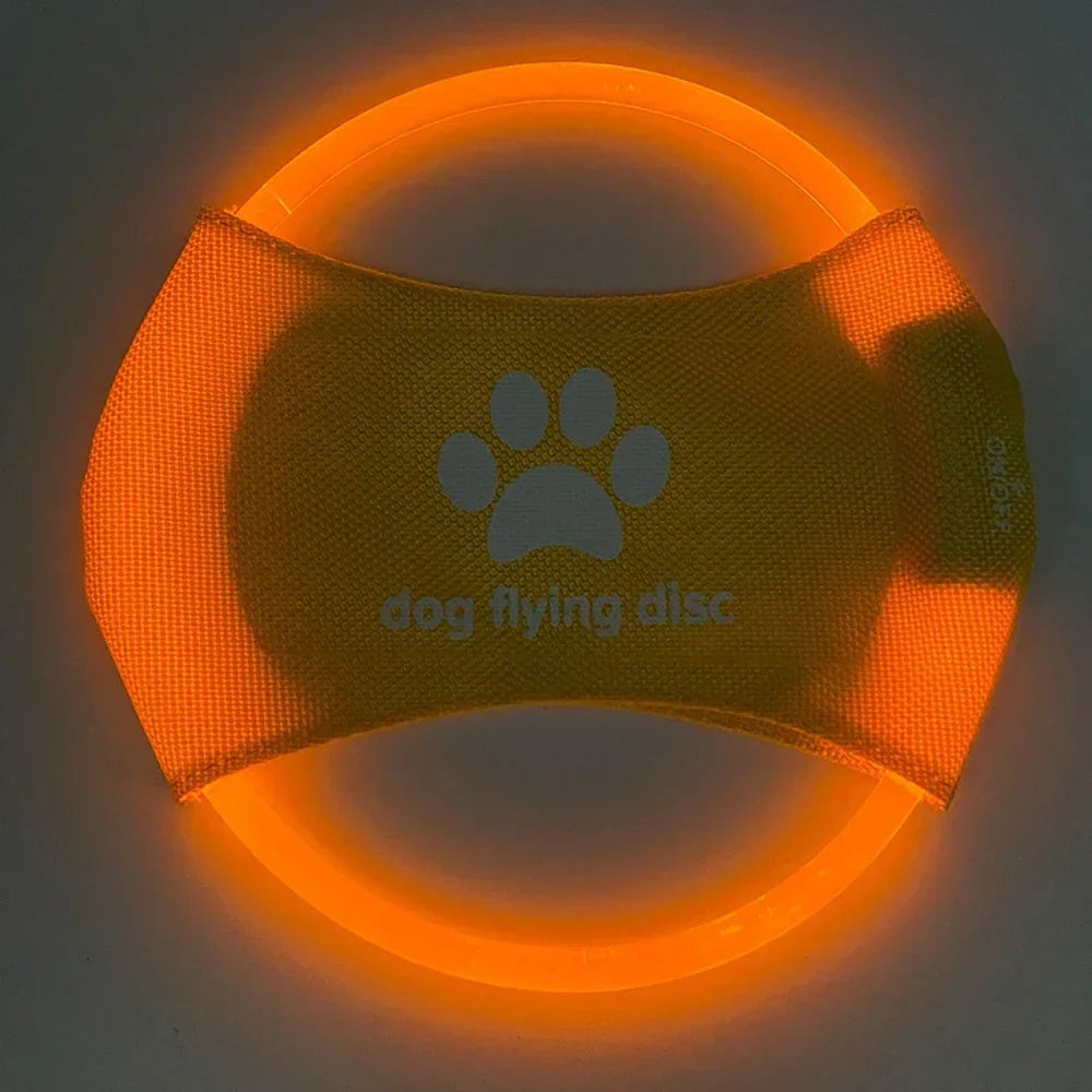 Dog Flying Discs 3 Modes Light Glowing LED