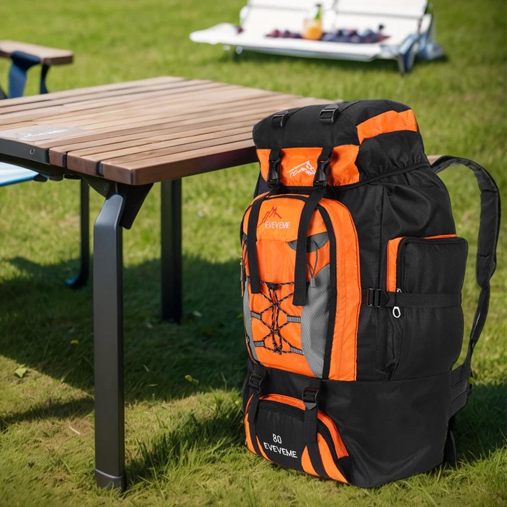 80L Climbing Backpack Large Capacity Travel Backpack