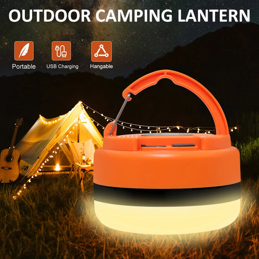 Rechargeable Camping Lantern Tents Lamp 2400mah