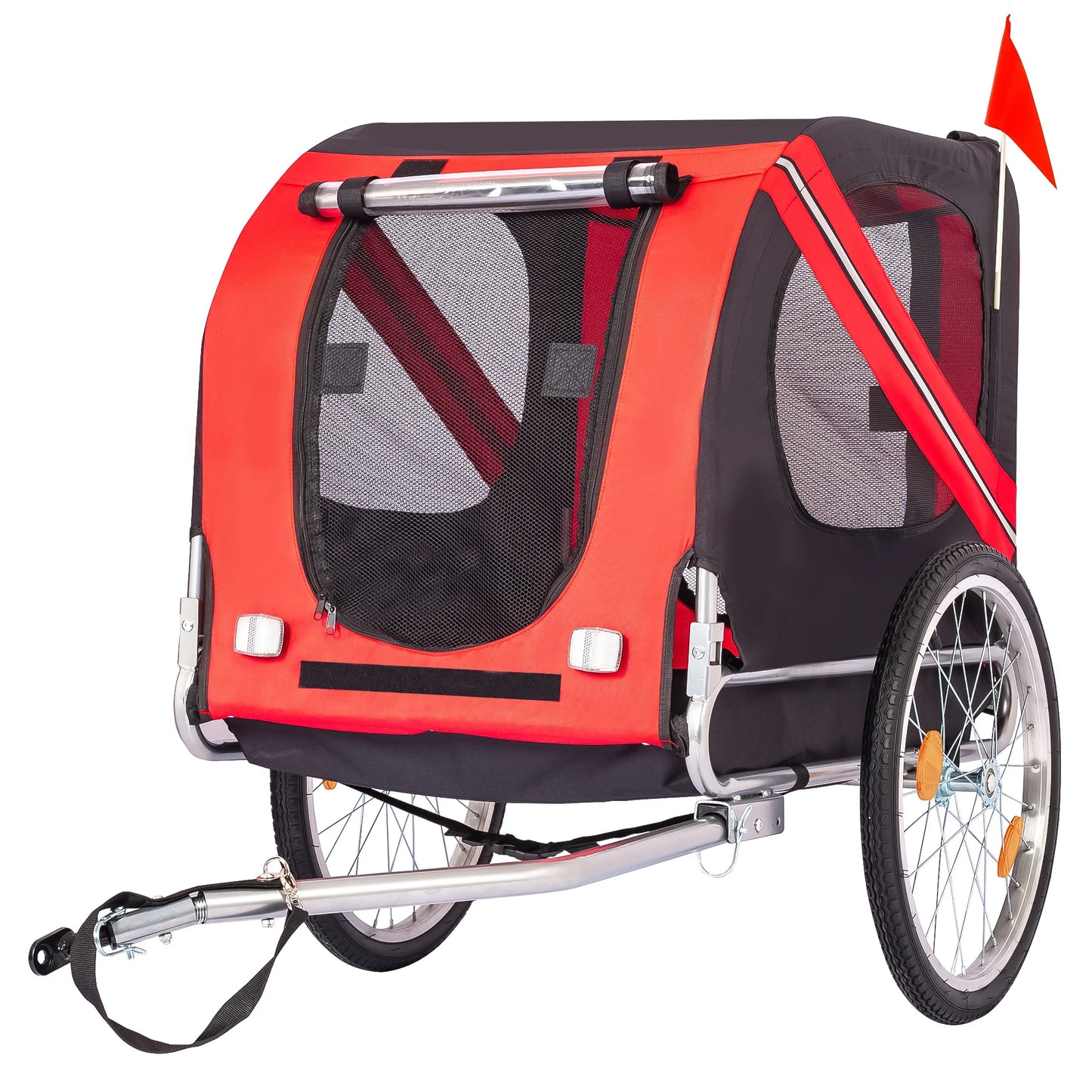 Large Dog Bike Trailer 88Lbs Capacity