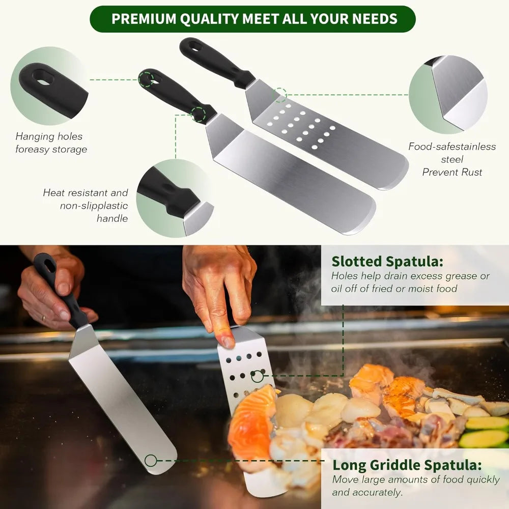 134 Pcs Griddle Accessories Kit for Blackstone