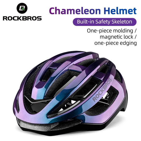 ROCKBROS Bicycle Helmet Breathable Ultralight Integrally-Molded Unisex