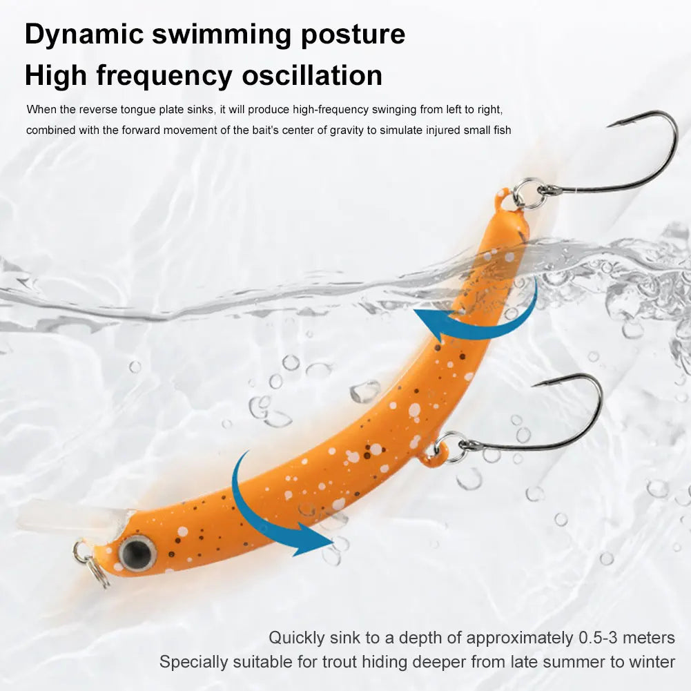 Sinking Lure 4g 63mm Trout Wobbler