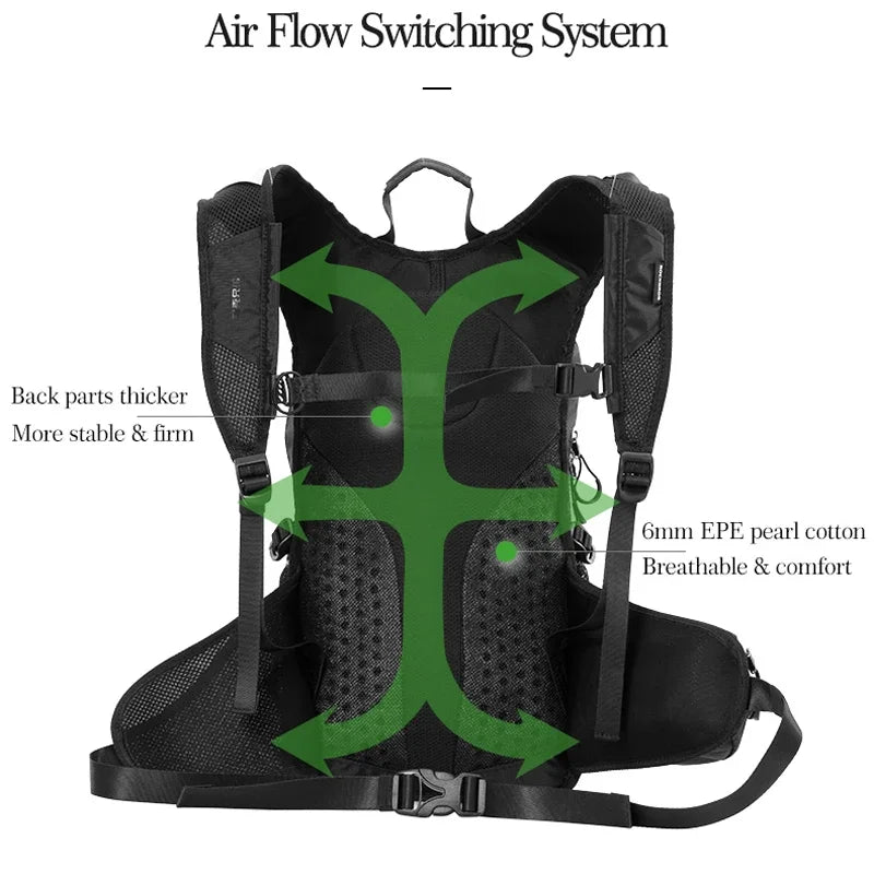 ROCKBROS Hiking Bags Cycling Backpack