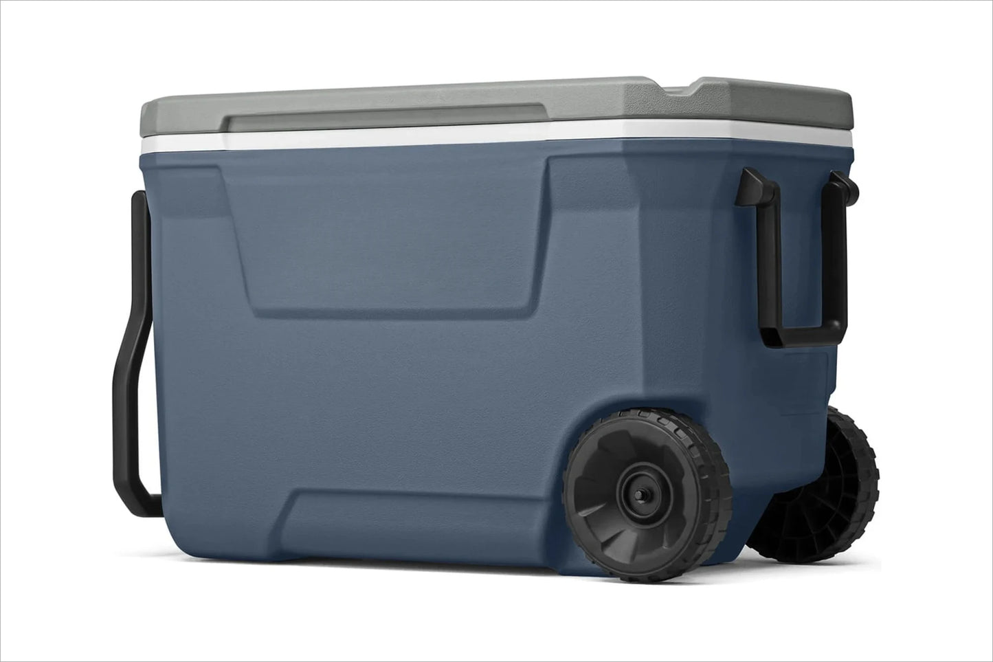 62QT Hard-Side Wheeled Lakeside Blue Cooler