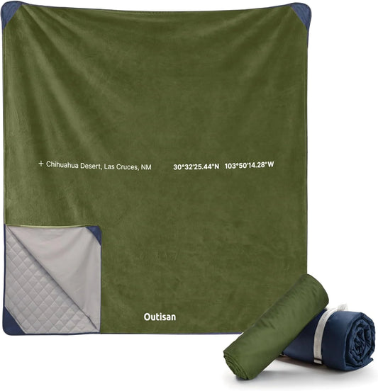 Extra Light and Fluffy Warm Outdoor Blanket