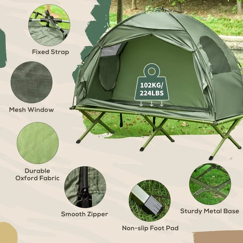 Outsunny Camping Tent Cot