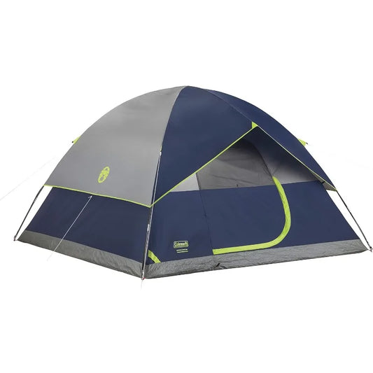 Coleman Sundome 6-Person Tent with Rainfly, Weatherproof