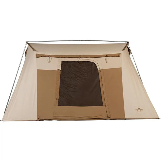 TETON Sports Canvas Tents, Tent for Family Camping in All Seasons,  Waterproof