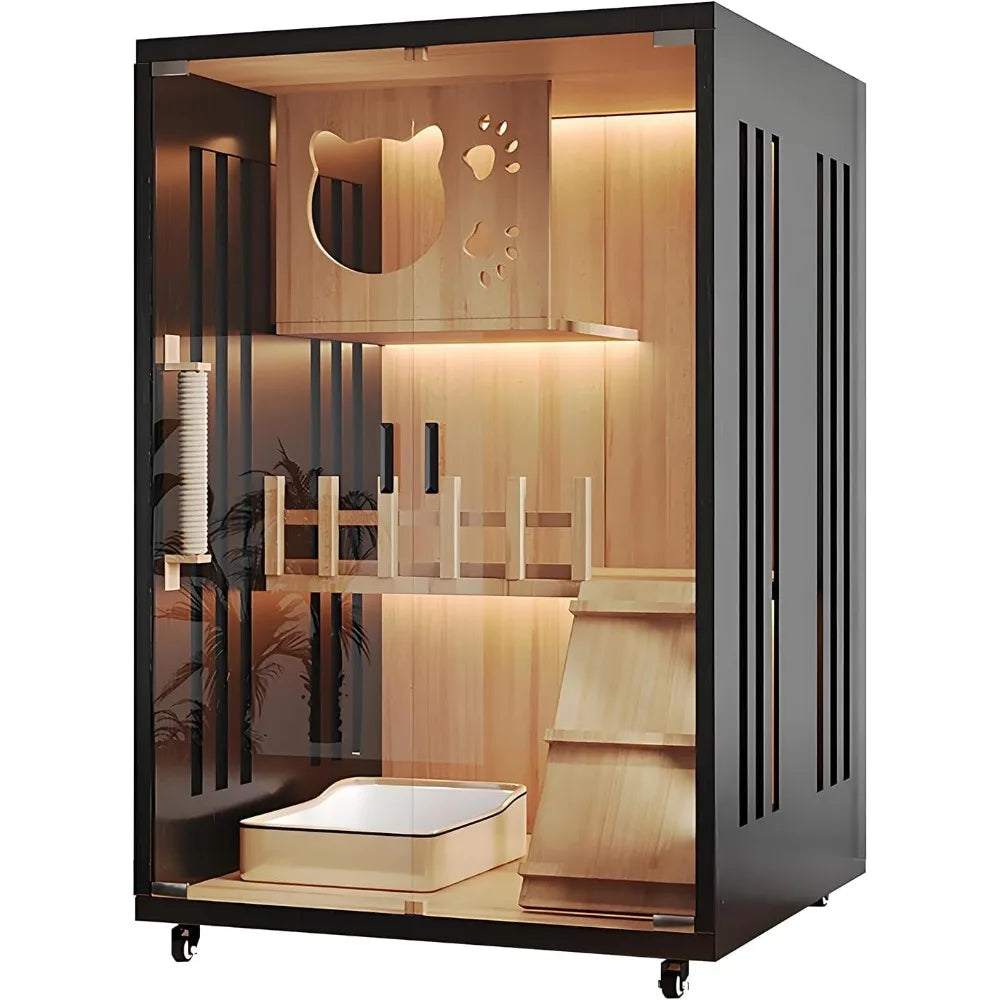 Modern Cat House & Indoor Villa