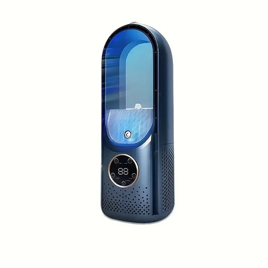 Portable Evaporative Air Cooler & Humidifier - 3-Speed USB Mini AC Fan